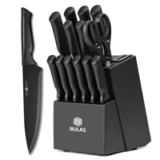 NULAS 14-Piece Kitchen Knife Set for $35.99