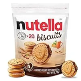 Nutella Biscuits with Hazelnut Spread Cookies – 20 Count for $3.46