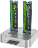 MAIWO Dual-Slot M.2 SATA/NVMe Docking Station for $53