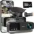 Nymzview J15 4K Dash Cam with 4K Rear Cam, 128GB Card – $72.49 ($117 Off)