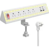Nyytge 11-in-1 Desk Clamp Power Strip with 6 USB Ports for $12.39
