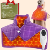OCTROT Weighted Heating Pad with 9 Heat Settings for $18