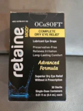 OCuSOFT Retaine MGD Complete Dry Eye Relief Eye Drops – 30 Count for $13.00
