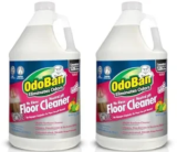 2-Pack OdoBan Pet Solutions 1-Gallon No Rinse Floor Cleaner Concentrate for $20