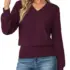 Ekouaer Women’s Silk Satin Stripe Pajamas Set for $11.99