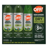 OFF! Deep Woods Insect Repellent Spray 3-Pack (2x6oz, 1x4oz) – $20.69 ($29.99 List Price)