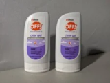 Off! Insect Repellent Clear Gel 3.8 Fl Oz – Set of 2 for $9.49