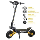 11″ Off-Road Electric Scooter with 1200W Motor for $569.00