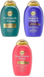 OGX ProGrowth + Peptide Shampoo or Conditioner for $2.99