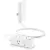 Olcorife 5ft Flat Plug Power Strip with 6 Outlets and 3 USB Ports for $9.99
