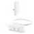 Olcorife Flat Extension Cord with Outlet Cover for $9.99