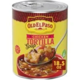Old El Paso Chicken Tortilla Canned Soup 18.5oz for $1.99