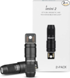 Olight IMINI 2 50-Lumen Rechargeable EDC Keychain Flashlight (2-Pack) for $26.59