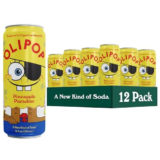 OLIPOP Prebiotic Soda 12-Pack – SpongeBob Pineapple Paradise for $17.09