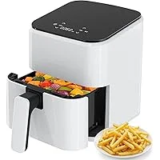 OLIXIS 3-Quart Air Fryer with Digital Touch Panel for $27.96