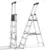 OLIXIS 5-Step Folding Ladder for $60 – Supports up to 330lbs