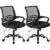 2-Pack OLIXIS Ergonomic Office Desk Chairs with Lumbar Support for $59.96