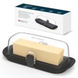 One-Handed Airtight Butter Dish with Lid for $7.49