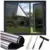 One Way Privacy Window Film – Reflective Sun Blocking Tint for $5.64