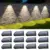 Onforu Solar Fence Lights 12-Pack for $21.49