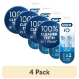 Oral-B iO Ultimate Clean Replacement Toothbrush Heads 4-Pack for $44.90