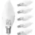 Oraluce E12 5W Type-B LED Candelabra Bulbs (6-Pack) for $9.79