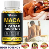 Organic Maca Root and Panax Ginseng Extract 11400mg for $12.98