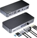 Orico 20-in-1 USB-C Docking Station with 4K HDMI, VGA, 90W PD – $79.99 ($159.99 List Price)
