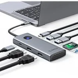 Orico 8-in-1 USB-C Hub Docking Station Now $23.99