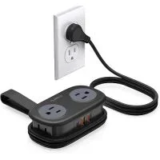 Orico AP3 4-Outlet 3-USB Travel Power Strip w/ 4ft Flat Cord – $13.99 ($25.99 List Price)