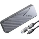 ORICO CNM2 40Gbps M.2 NVMe SSD Portable Enclosure with Cooling Fan for $51.99