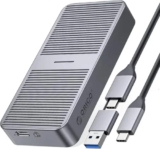 ORICO 40Gbps NVMe SSD Enclosure – M.2 to USB-C Adapter, $47.99