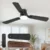 OSTIVE 42″ Modern Ceiling Fan with Light Now $28.25