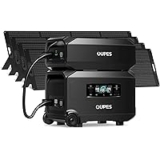OUPES Guardian 6000 Dual Battery Station with 4x 240W Solar Panels – $3498.99 ($1000 Off)