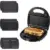 Ovente 3 in 1 Electric Sandwich Maker for $24.99