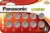 Panasonic CR2032 3V Lithium Coin Cell Batteries 10-Pack for $6.49