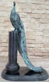 50% Off Peacock Bronze Sculpture – Now $299.50