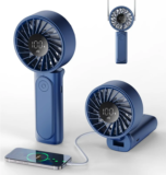 Peiyuu 4000mAh Rechargeable Handheld Mini Fan for $6.99