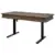 Pemberly Row Electronic Sit-Stand Desk in Weathered Dove Gray for $1118.99