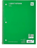 Pen+Gear College Ruled 1-Subject Notebook for $0.35