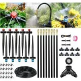 Pesiodu 120ft Garden Drip Irrigation System for $14.99