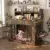 Petrova 33-in Dog Crate Furniture with Storage Shelf & Bowls for $119.99