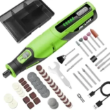 Phalanx 2500mAh Cordless Rotary Tool w/ 64-Piece Accessories – $15