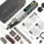 80-Piece PHALANX 4V Cordless Rotary Tool Kit with 2500mAh Battery for $15