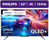 Philips 50″ QLED 4K UHD Gaming Smart TV for $198