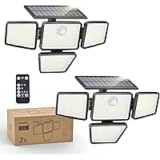Philips 2-Pack Solar Security Light with 196 LEDs for $26.99