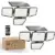 Philips 2-Pack Solar Security Light with 196 LEDs for $26.99