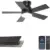 Phylluz 32” DC Motor Mini Low Profile Ceiling Fan with Light, Remote for $39.99