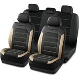 Premium Leather Car Seat Cover Set for $19.99