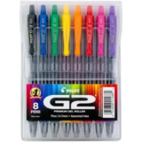 8-Pack PILOT G2 Fine Point 0.7mm Gel Roller Pens for $10